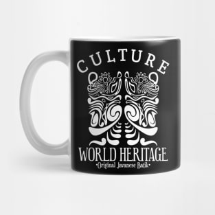 Culture ... World Heritage, Original Javanese Batik Mug